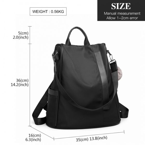 Miss Lulu unique backpack with security