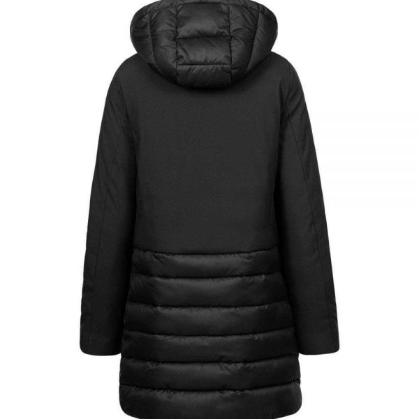 Super Quilted Women's Black coat