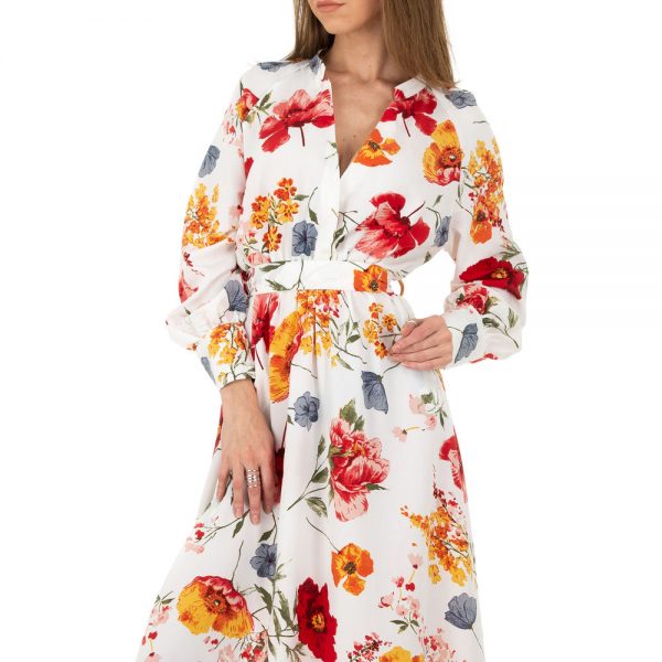 All Over Floral Print Summer Maxi Dress