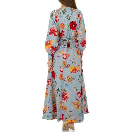 All Over floral Print Summer Maxi Dress. This beautiful dress is designed to give a free flowing fit to soak in summer breeze.