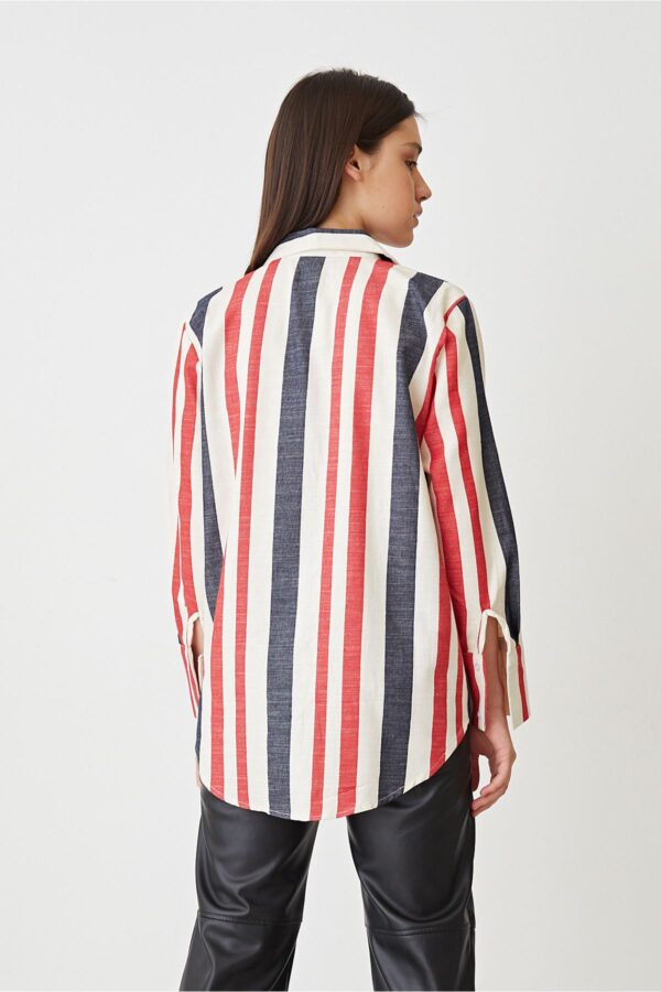 Ladies Bold Stripe Shirt