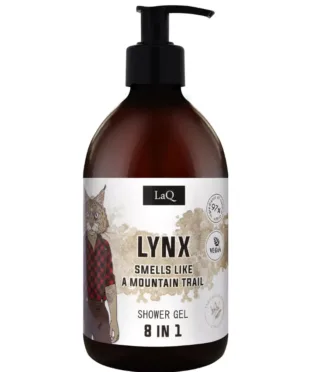 LaQ Shower Gel Men 8 in 1 - Lynx - 500ml