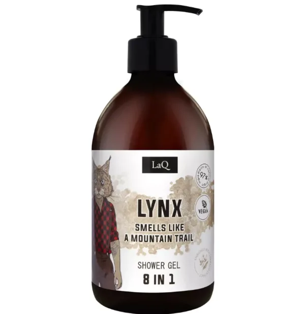 LaQ Shower Gel Men 8 in 1 - Lynx - 500ml