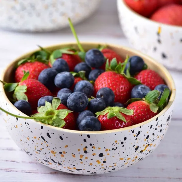 Bamboo Snack & Dip Bowls